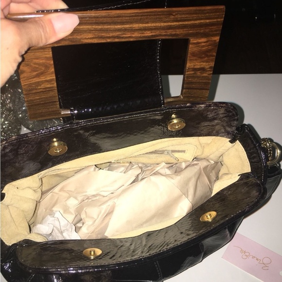 New Zina Ava snake print leather bag - Picture 3 of 13